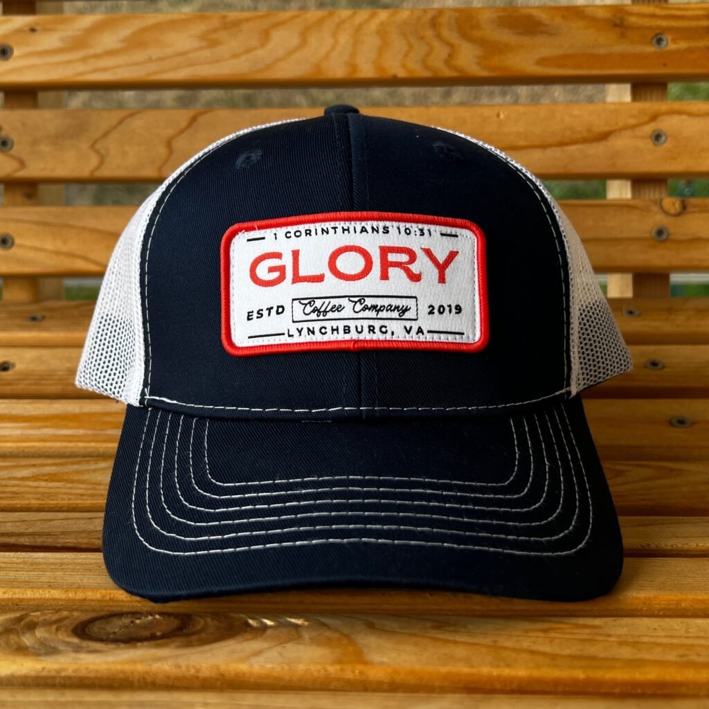 glory patch trucker hat